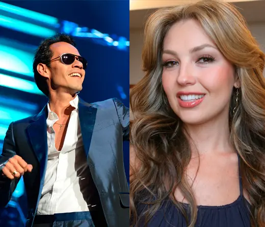 El salsero Marc Anthony y la mexicana Thalia seran jurados de La Voz Mxico.